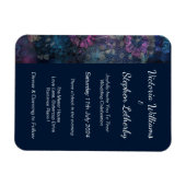 Stilvolle Hochzeitseinladung Flexible Magnet (Horizontal)