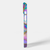 Stilvolle holografische Imitate Case-Mate iPhone Hülle (Rückseite / Links)