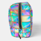 Stilvolle holografische trendige Imitate goldene g Waschbeutel (Rechts)