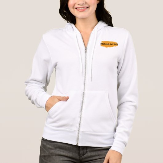 Stilvolle Hoodie für Mädchen (Vorderseite)