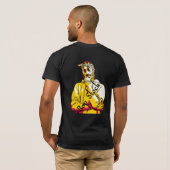 Stilvolle Hoodie und T - Shirt Art Design (Schwarz voll)