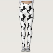 Stilvolle hübsche EinhornLeggings Leggings (Vorderseite)