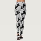 Stilvolle hübsche EinhornLeggings Leggings (Rückseite)