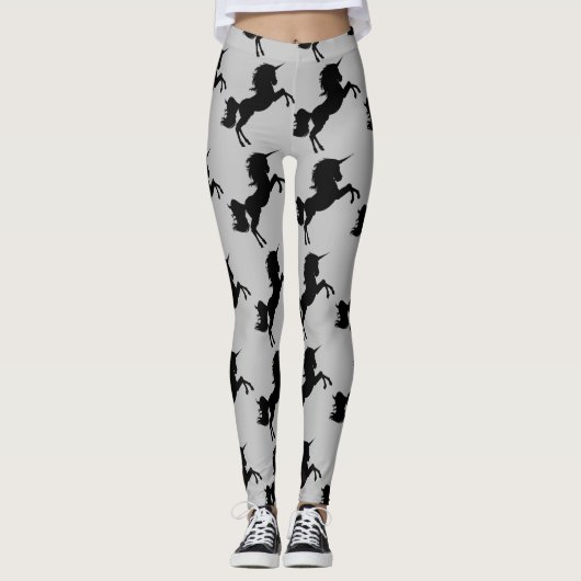 Stilvolle hübsche EinhornLeggings Leggings (Vorderseite)