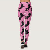 Stilvolle hübsche EinhornLeggings Leggings (Rückseite)