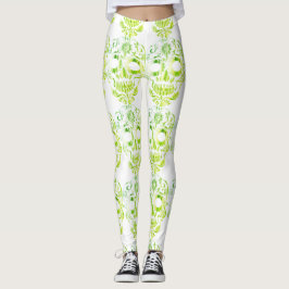 Stilvolle hübsche Schädelknochen Leggings