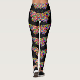 Stilvolle hübsche Schmetterling-Leggings Leggings