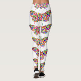 Stilvolle hübsche Schmetterling-Leggings Leggings
