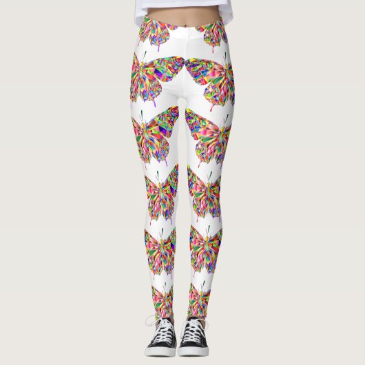 Stilvolle hübsche Schmetterling-Leggings Leggings (Vorderseite)