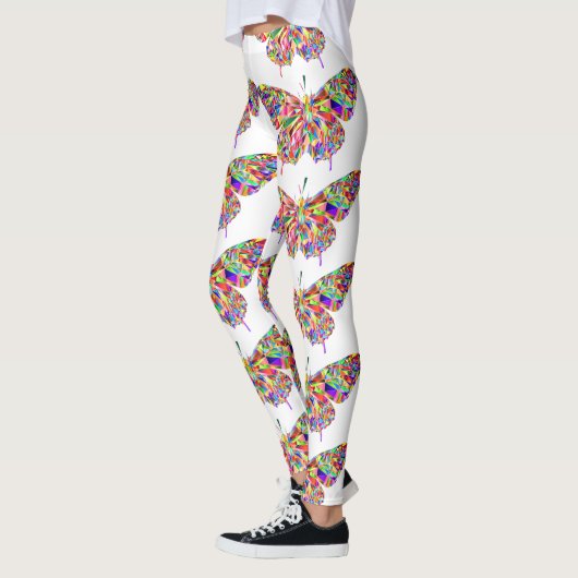 Stilvolle hübsche Schmetterling-Leggings Leggings (Links)
