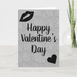 Stilvolle hübsche Valentinstag-Karte Karte