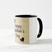 Stilvolle hübsche Valentinstag-Tasse Tasse (VorderseiteRechts)