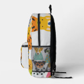 Stilvolle Hunde Funny Pet Lover Geschenk Bedruckter Rucksack (Rechts)