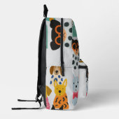 Stilvolle Hunde Funny Pet Lover Geschenk Bedruckter Rucksack (Links)