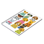 Stilvolle Hunde Funny Pet Lover Geschenk Notizblock (Linke Seite)