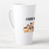 Stilvolle Hunde-Mama Milchtasse (Linke Ecke)