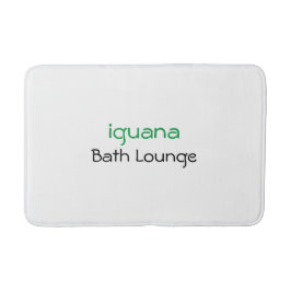Stilvolle Iguana Bath Lounge Bath Mat Badematte