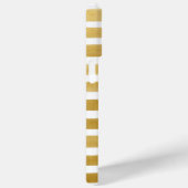 Stilvolle Imitate Gold Streifen Case-Mate iPhone Hülle (Rückseite / Rechts)