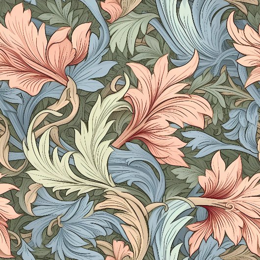 Stilvolle individuelle Namen im Morris-Stil werfen Fleecedecke