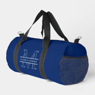 Stilvolle individuelle Sporttasche mit Monogramm u Duffle Bag