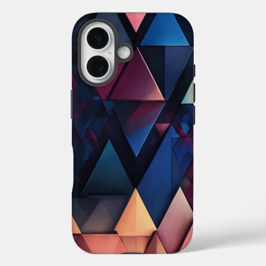 Stilvolle iPhone Back Cover mit lebhafter Farbe (Rückseite)