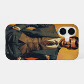 Stilvolle iPhone Case für Männer - Moderne Geschen 16 Hülle (Rückseite (Horizontal))