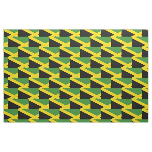 Stilvolle JAMAICA-Flagge Stoff (Fat Quarter (45,7 x 55,9 cm))