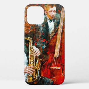 Stilvolle Jazzband, die Musik auf der Szene spielt Case-Mate iPhone Hülle