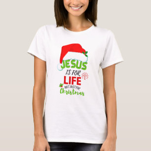Stilvolle JESUS IST FÜR DAS LEBEN, nicht nur zu We T-Shirt