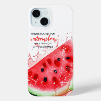 Stilvolle Juicy Watermelon Motivierend Summer Case-Mate iPhone Hülle