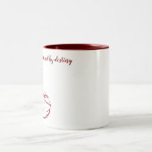 Stilvolle Kaffee-Tasse - Brew with Charm Zweifarbige Tasse (Mittel)
