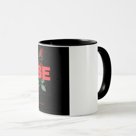 Stilvolle Kaffeetasse – Trendiger individuell gest (VorderseiteRechts)