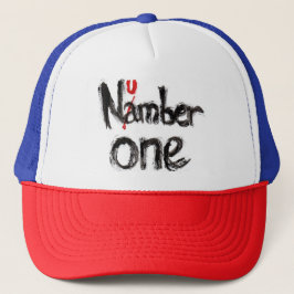 Stilvolle Kappe mit der Aufschrift