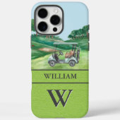 Stilvolle Kartkursklubs Monogram Name Case-Mate iPhone Hülle (Rückseite)