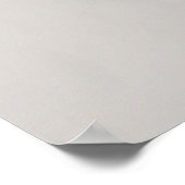 Stilvolle Katze mit runder Brille Poster (Ecke)