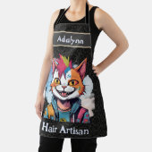 Stilvolle Katzengeschenke für Friseursalons Friseu Schürze (InSitu)