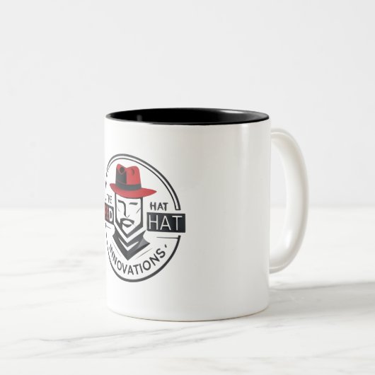 Stilvolle Keramik Kaffee Tasse (VorderseiteRechts)