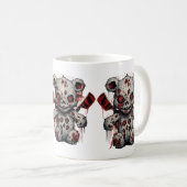 Stilvolle Keramik Tasse - Ideal für Kaffee & Tee L (VorderseiteRechts)