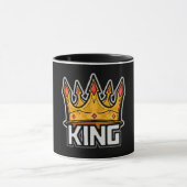 Stilvolle King Crown-Tasse Tasse (Zentrum)