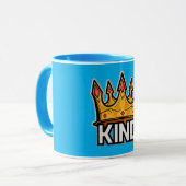 Stilvolle King Crown-Tasse Tasse (Vorderseite Links)