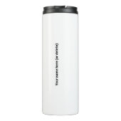 Stilvolle KINGDOM DIAMONDS FR61 Familienzimmer Thermosbecher (Rückseite)