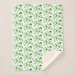 Stilvolle Kirschblüten Sweet Throw Blanket Sherpadecke