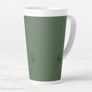 Stilvolle Kleeblatts Milchtasse