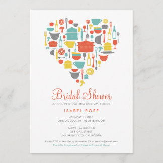 Stilvolle Küchen-Brautparty-Einladung Einladung