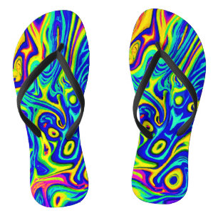 Stilvolle Kunstmuster-Formen Badesandalen