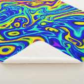 Stilvolle Kunstmuster Sherpadecke (3/4)