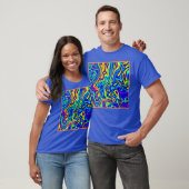 Stilvolle Kunstmuster T-Shirt (Unisex)