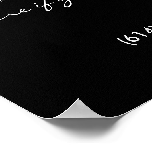 Stilvolle Lady - Werbeplakat/Print D2 Poster (Ecke)