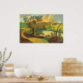 Stilvolle Landschaft - American Fine Art Poster (Küche)