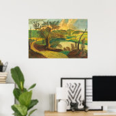 Stilvolle Landschaft - American Fine Art Poster (Heimbüro)